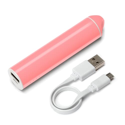 スティック型モバイルバッテリー 3350mAh ピンク｜株式会社PGA