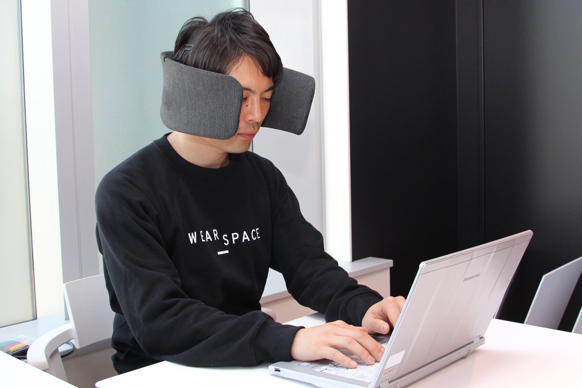 パナソニック、装着すると視界が狭まりノイズ遮断、集中力が高まる新