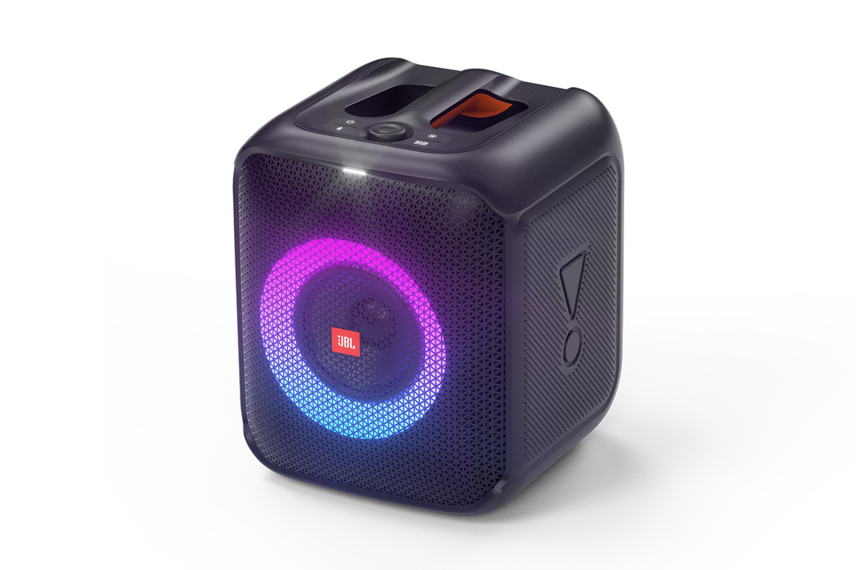 JBL、シリーズ最小のキューブ型パーティースピーカー「PartyBox Encore