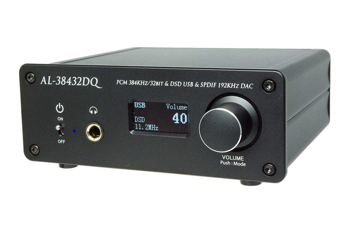 Amulech、ES9028Q2Mチップをデュアル搭載するプリアンプ内蔵DAC「AL