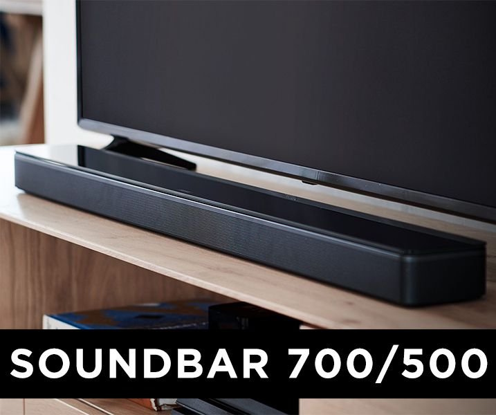 ボーズのAmazon Alexa搭載サウンドバー「BOSE SOUNDBAR 700/500