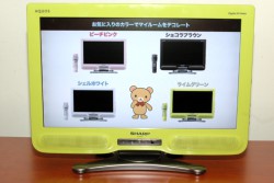 頑張る女性を応援するテレビAQUOS「LC-20NE7」を女性編集部員が