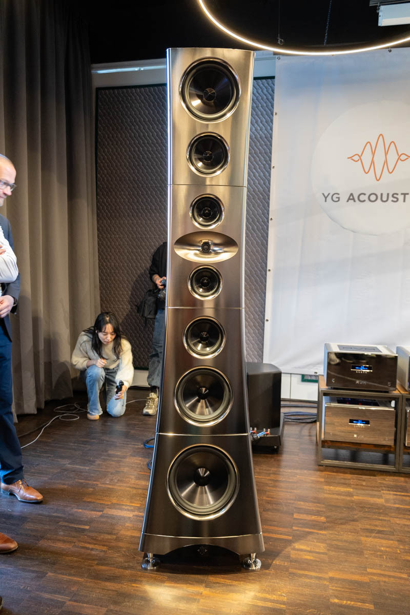 HIGH END】YGアコースティクス、1億円超のスピーカー「GEMINI