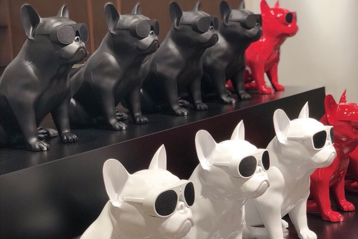 Music Lifeのフレンチブルドック型スピーカー「AeroBull」に新色