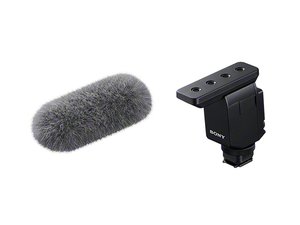 ソニー、3つの指向性を切り替えられる小型ショットガンマイク「ECM-B10