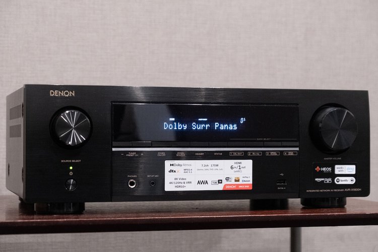 デノン「AVR-X1800H」レビュー。サラウンド不要論を一蹴する説得力が