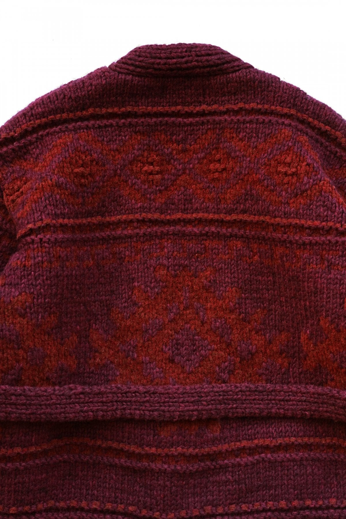 OLD JOE - EXCLUSIVE HAND COWCHAIN GAWN - BURGUNDY – PHAETON