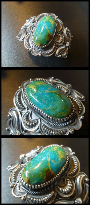 ナバホ Kirk・Smith カーク・スミス スタンプワーク ロイストーン