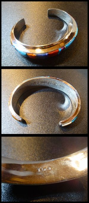 ナバホ Harold・Smith ハロルド・スミス インレイ マルチカラー