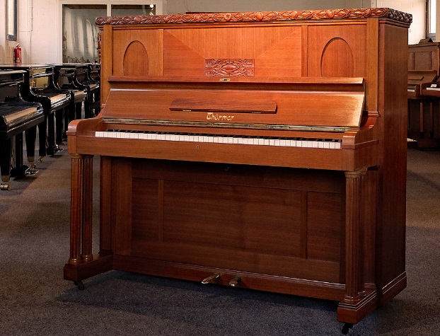 木製小型アンティークピアノ アメリカ製 Brodwin NEWYORK 木製小型