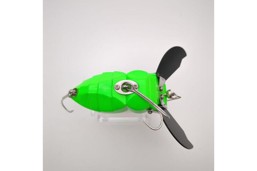 フロッグプロダクツ ガンディー二 ルアー グリーン Frog Products GUN