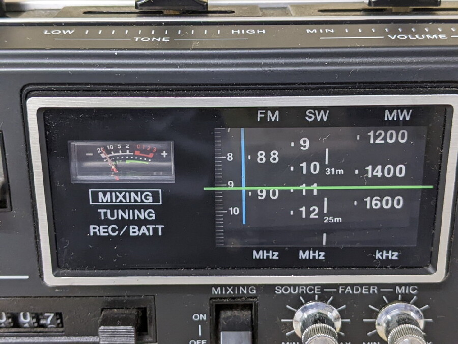 懐かしのBCLラジカセ!SONYスタジオ「CF-1780」｜2022年03月26日｜静岡