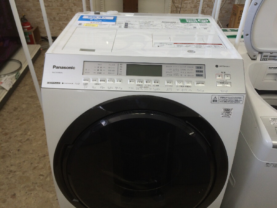 パナソニック（Panasonic） NA-SVX80AL ななめドラム洗濯乾燥機 入荷