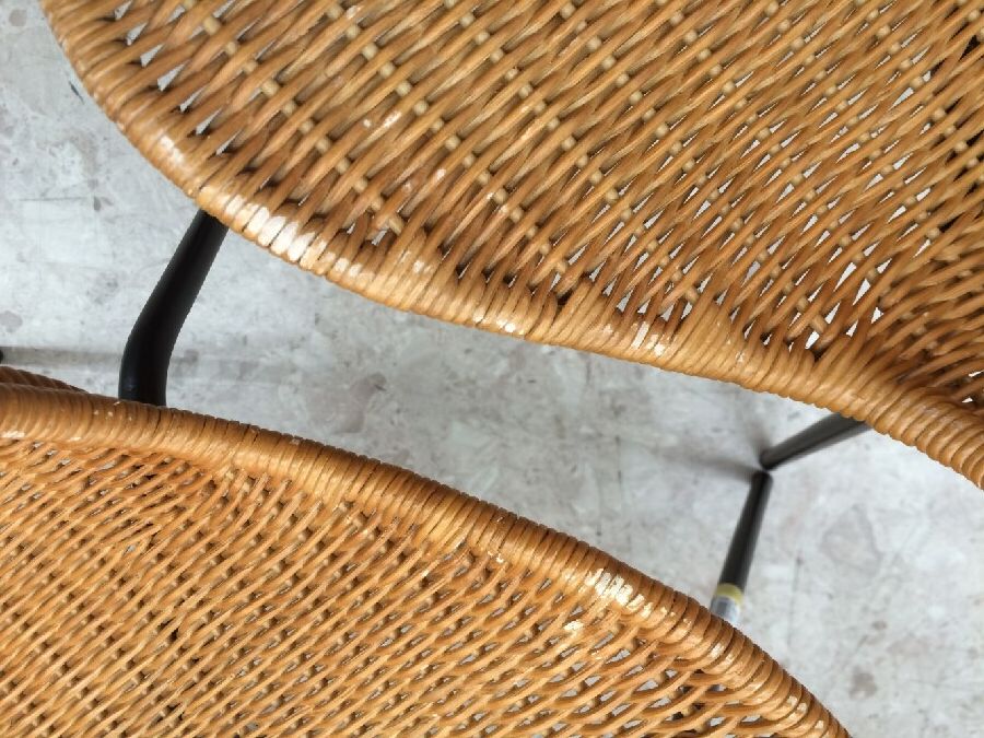 IDEE (イデー) 藤製クッション付椅子 MAREA CHAIR (マレア チェア