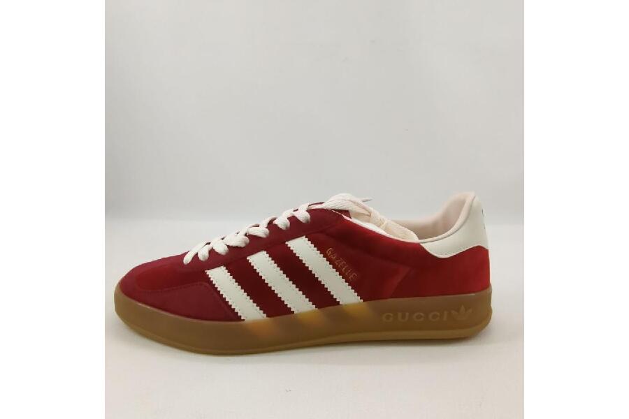 グッチxアディダス スウェードスニーカー ガゼル SIZE 26cm 程度S