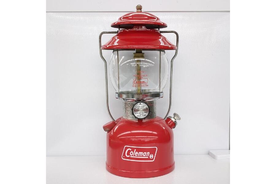 Coleman シングルマントル レッド ランタン 200A 1976年9月製 入荷しま