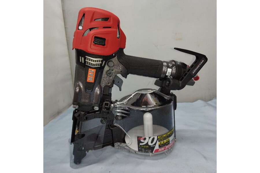 簡単に打ち込み深さ調整ができて連続打ち込み本数向上する【マックス