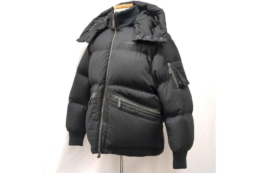 美品 バーバリーロンドン ダウンジャケット メンズ Mサイズ ブラック