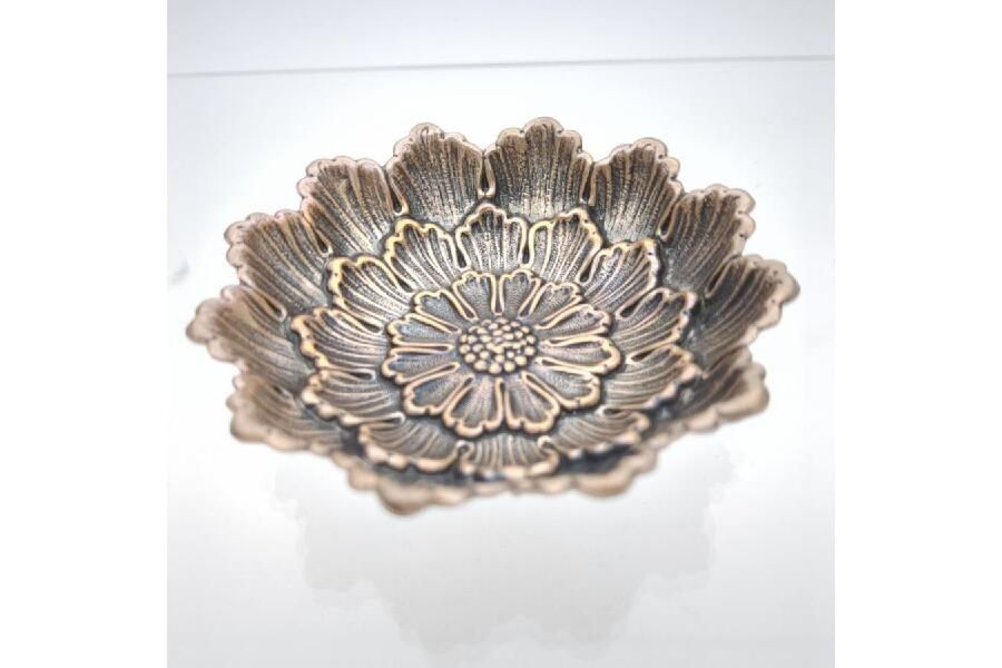 ジャンマリア ブチェラッティ 銀製小皿 フラワー シルバー925 38.8g