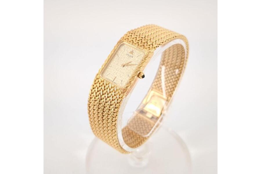 K18 18金 セイコー クレドール 2F70-6050 クオーツ レディース 腕時計