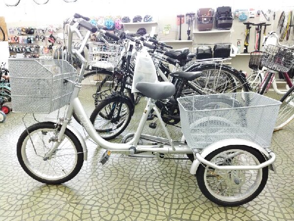 安心して乗れます。ALAISE 三輪自転車 の紹介です。｜2024年02月