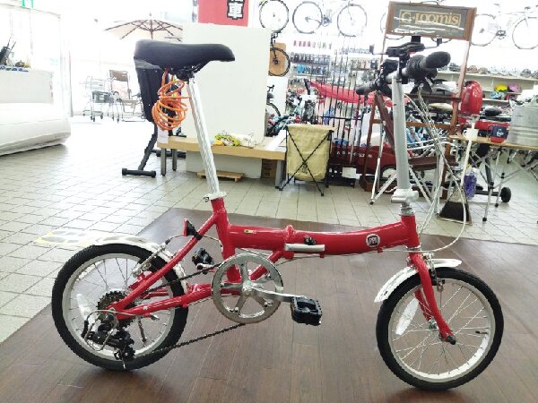 車に積んでお出かけ！おしゃれミニ折り畳み自転車! FIAT 折り畳み