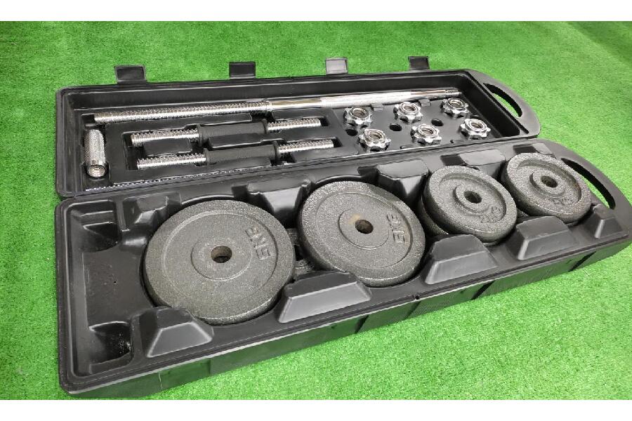 バーベルとダンベルの30kgセットをお買取りさせて頂きました！｜2023年