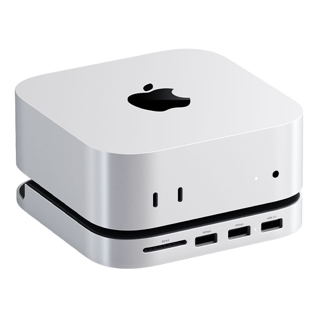 Satechi「MAC MINI M4スタンド&ハブ W/SSDエンクロージャー」新発売