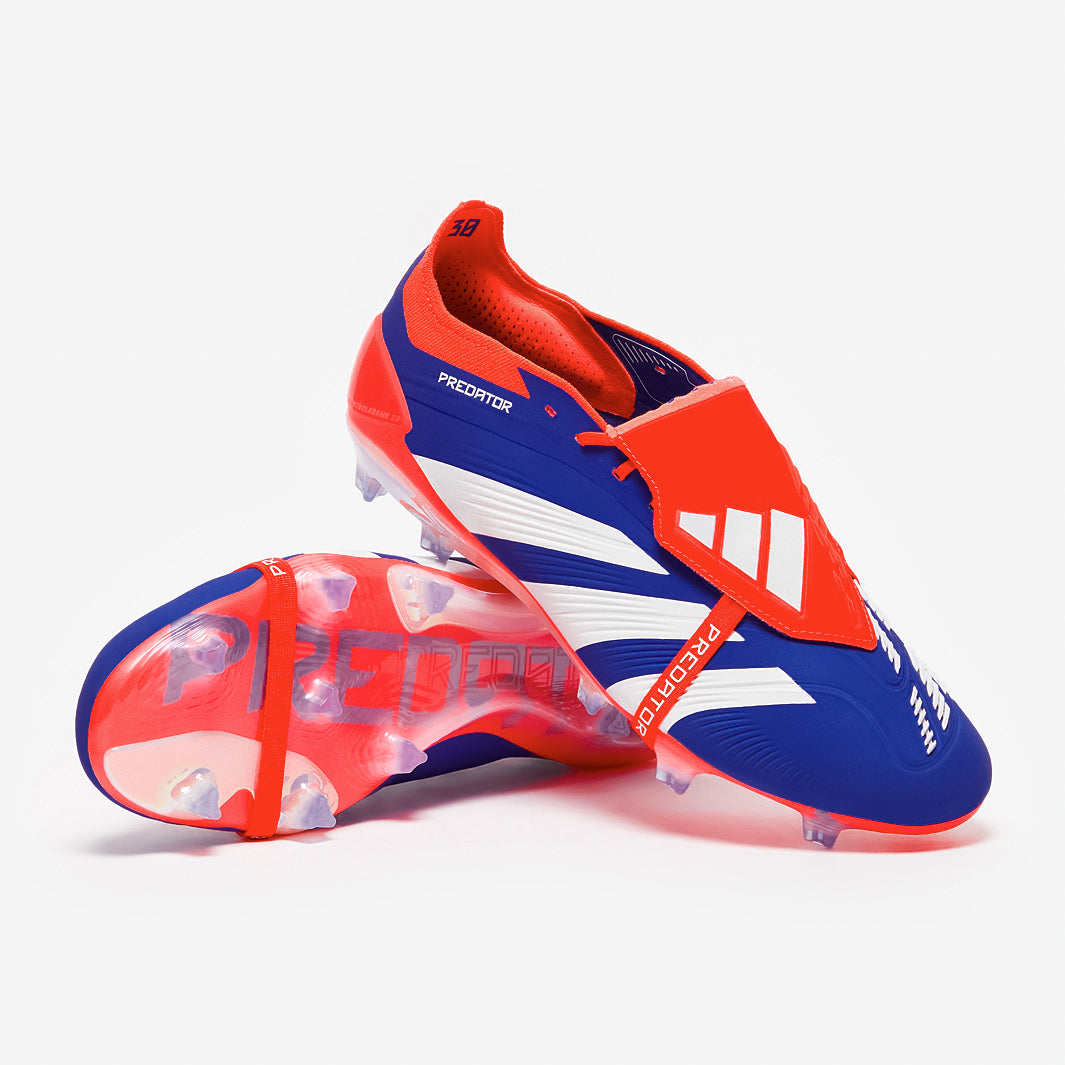 adidas Predator Elite Tongue Firm Ground - Lucid Blue/Ftwr White