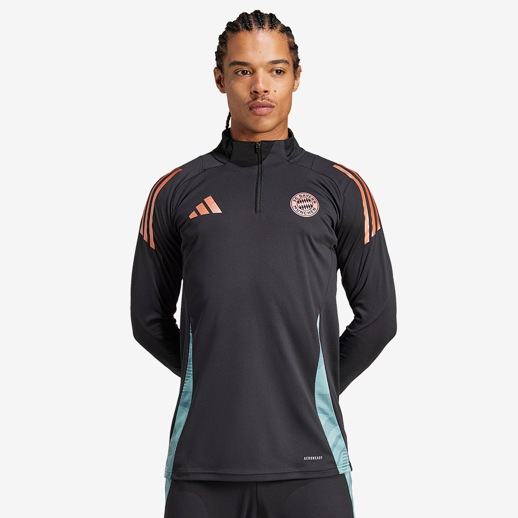 adidas Bayern Munich 24/25 Tiro 24 Training Top - Black - Mens Replica