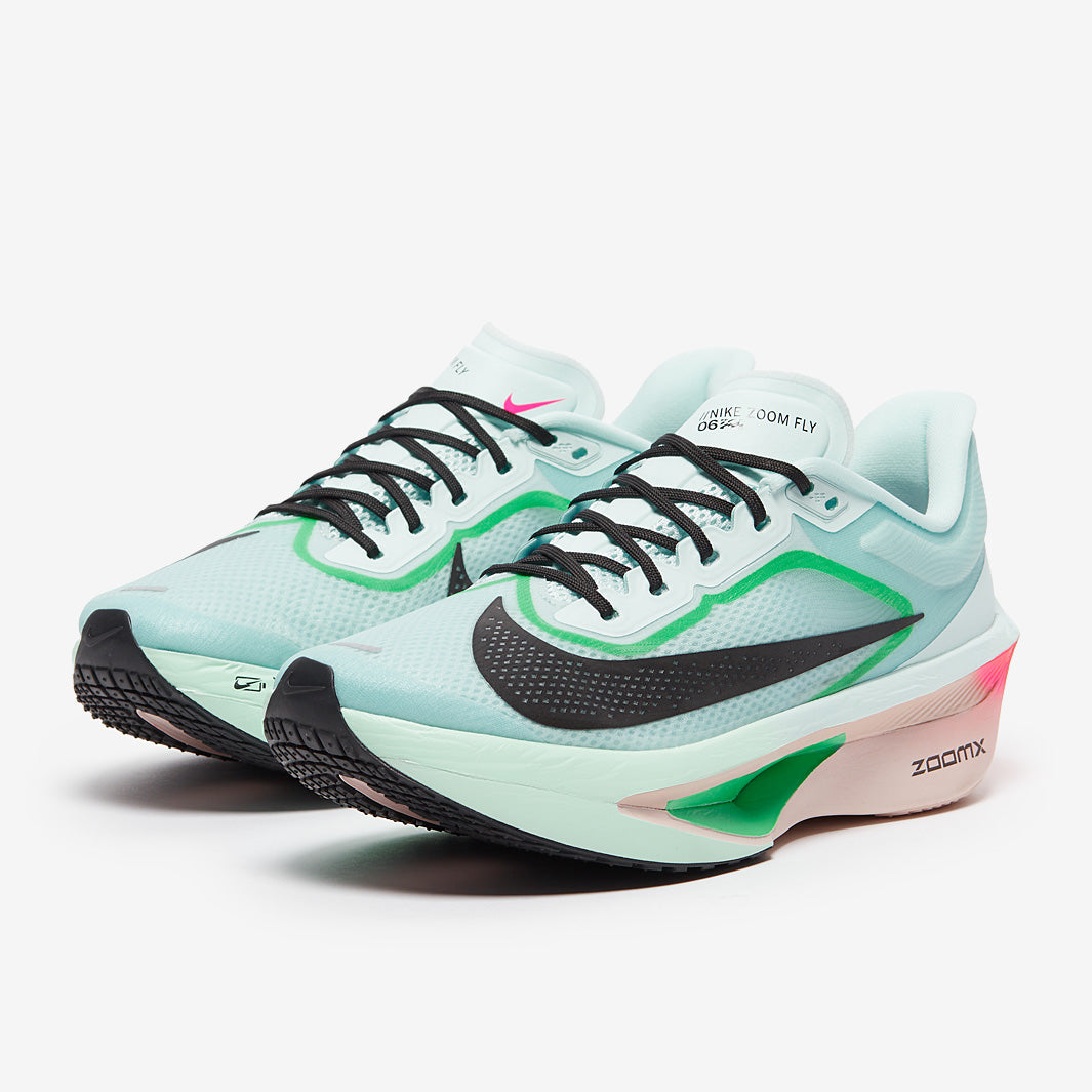 Nike Zoom Fly 6 - Glacier Ice/Black/Hyper Pink/Green Shock - Mens