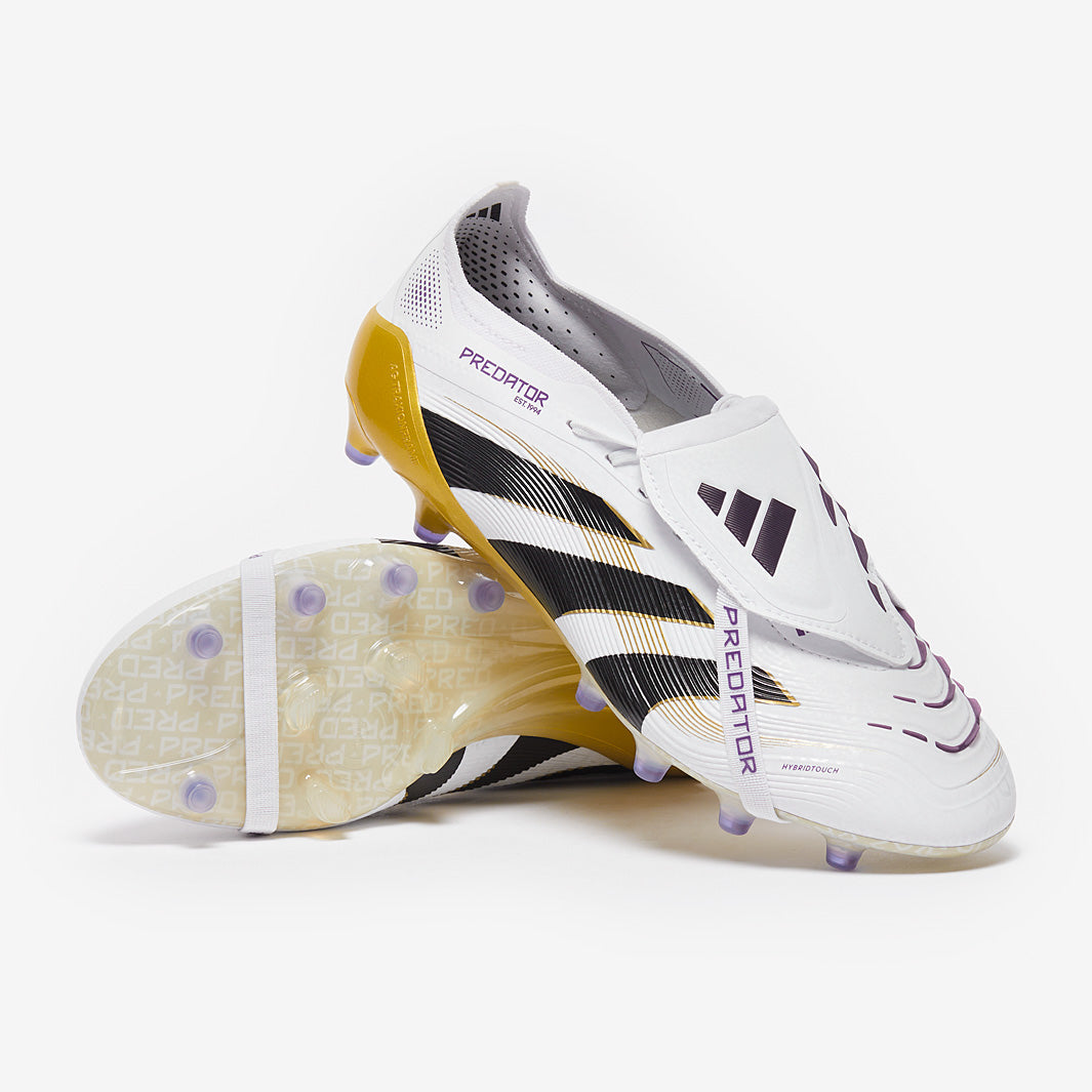 adidas Predator Elite Tongue Artificial Grass - White/Core Black