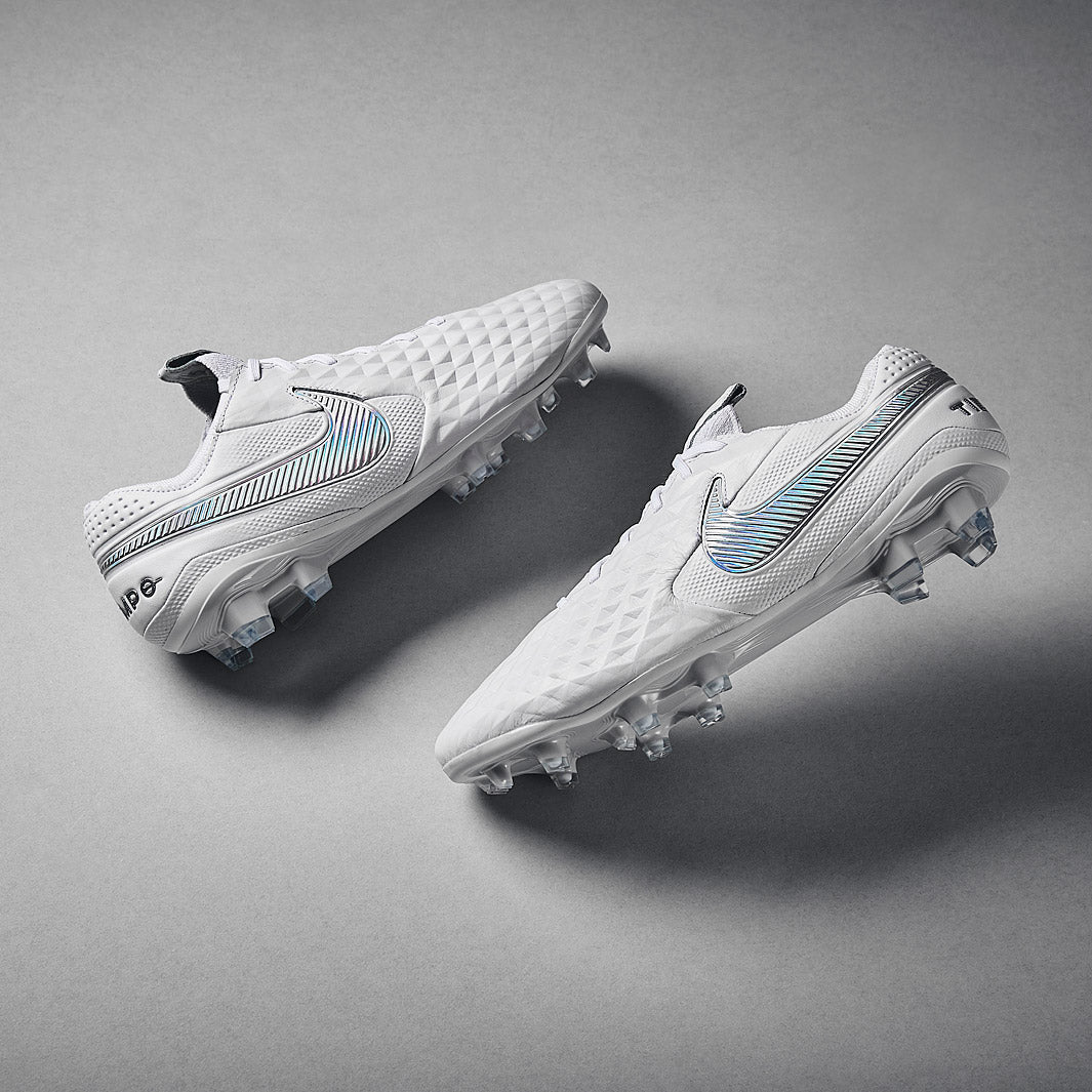 Nike Tiempo Legend VIII Elite FG - White/Pure Platinum/Wolf Grey