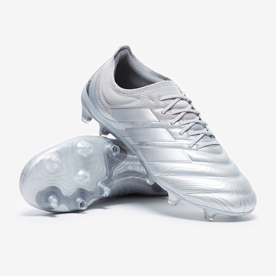 adidas Copa 20.1 FG - Silver/Solar Yellow - Firm Ground - Mens