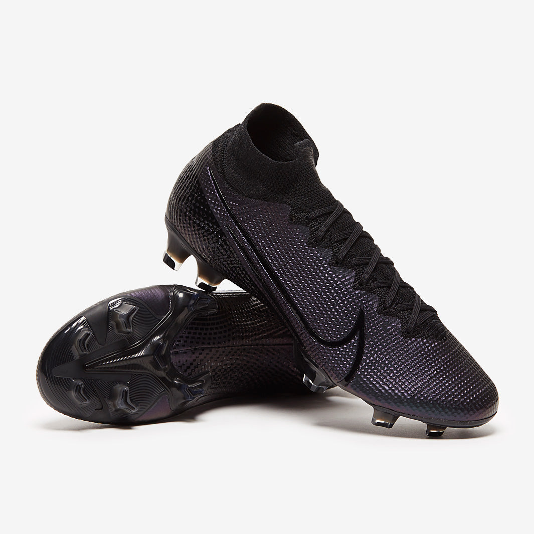 Nike Mercurial Superfly VII Elite FG - Black/Black - Firm Ground