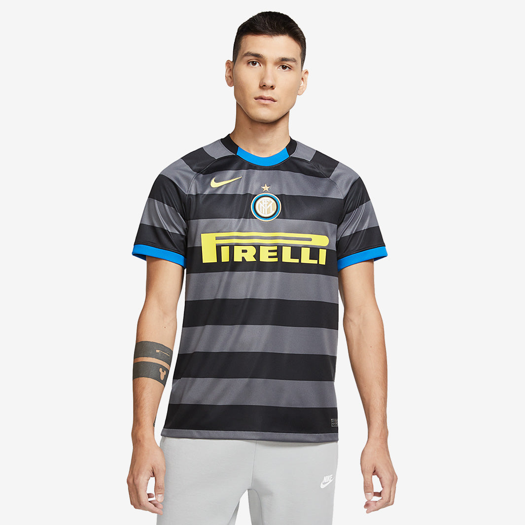 Nike Inter Milan 20/21 Third Stadium Jersey - Dark Grey/Tour