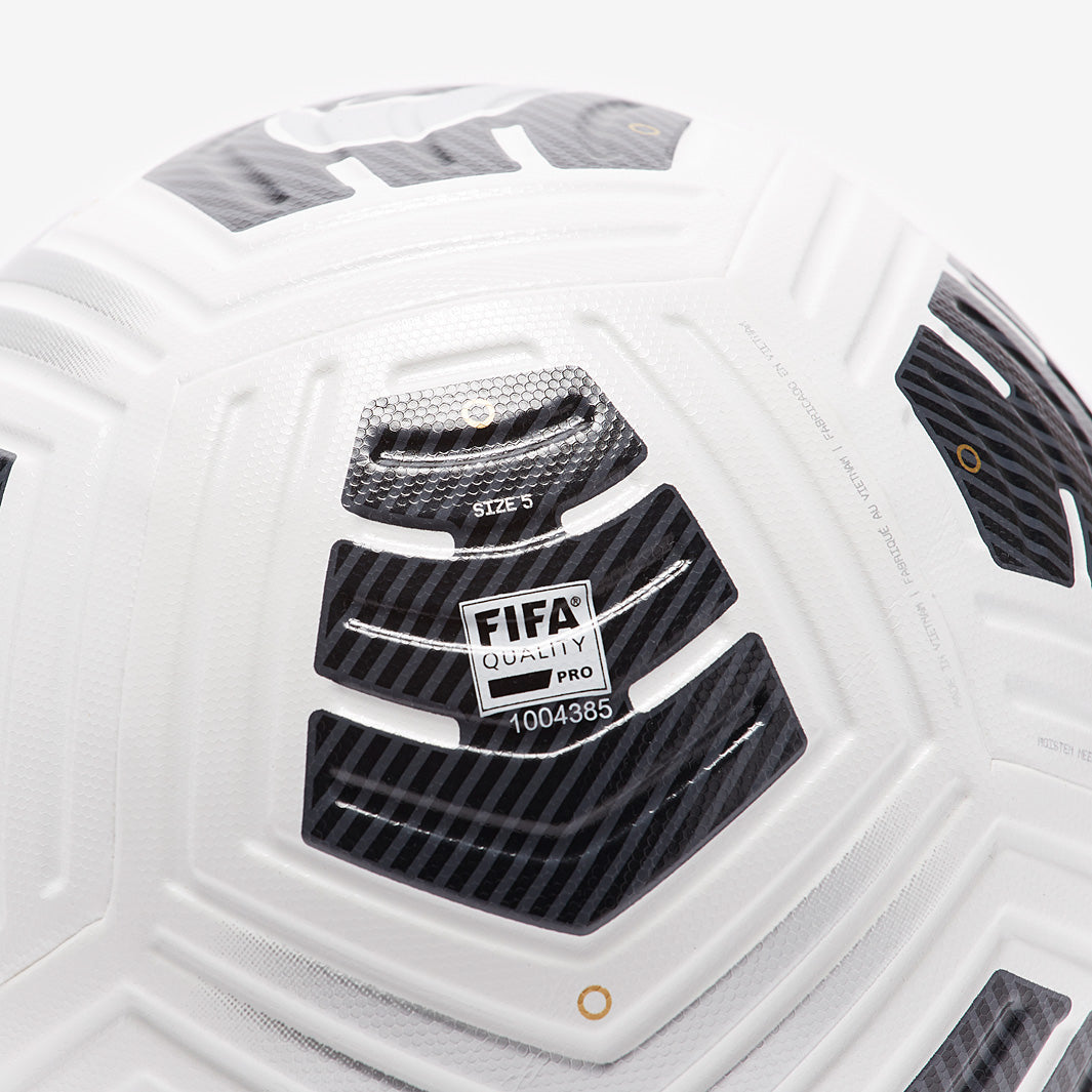 Nike Club Elite Team Football - White/Black/Metallic Silver