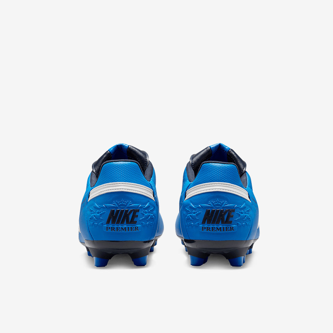 Nike The Premier III FG - Signal Blue/White/Obsidian - Mens Soccer