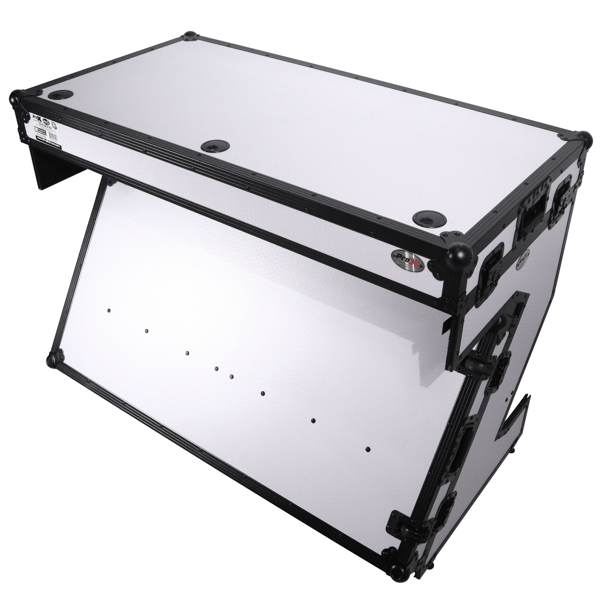 ProX XS-ZTABLE WH DJ Z-Table® Workstation | Flight Case Table