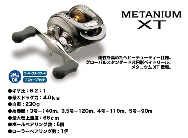 リール/両軸リール/メタニウムXT