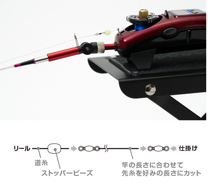 ワカサギ/ワカサギ釣り/便利グッズ/○2024 ○公魚工房 わかさぎ電動
