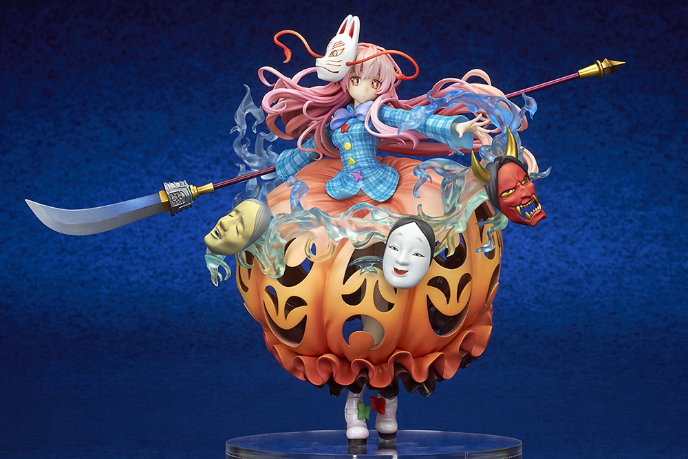 東方Project “表情豊かなポーカーフェイス” 秦こころ│キューズQ 2D