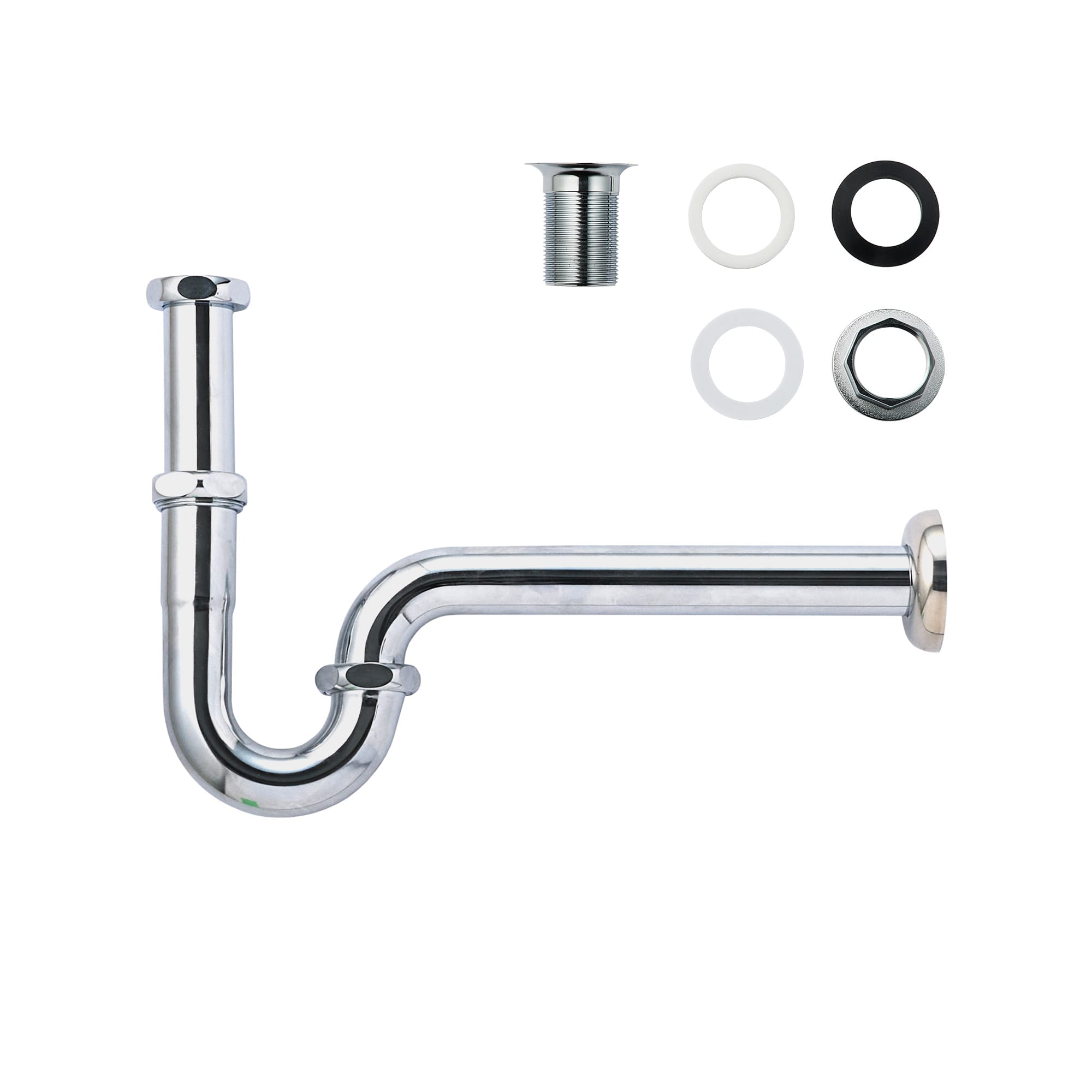 洗面他パーツ 排水金物 P32-11：Pトラップ | KB-PT012-62-G141 | 洗面