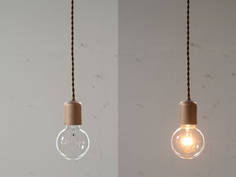 ソケットランプ METAL 青銅 | LT-PD006-07-G035 | ペンダント