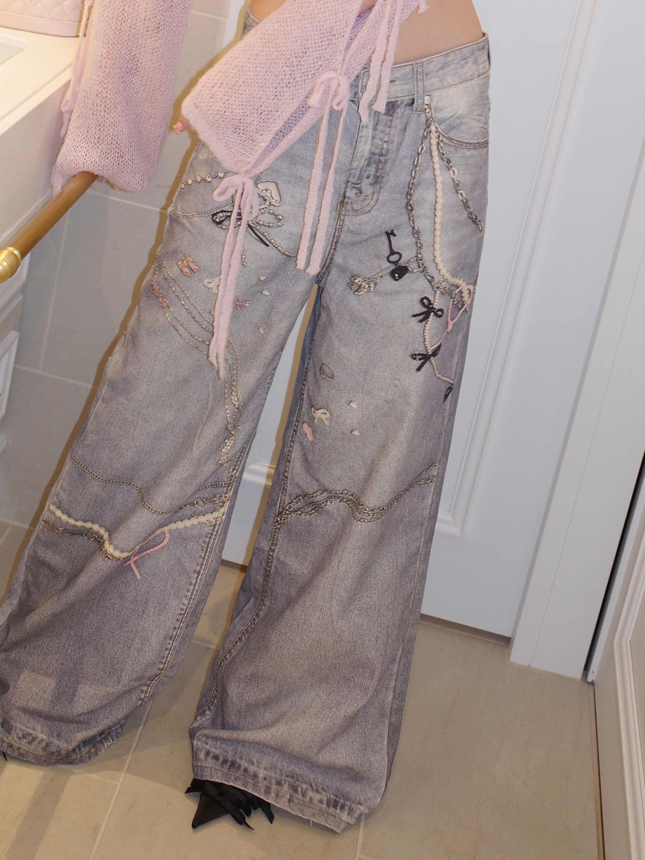 toy print denim – ROUGE by POMME d'amour