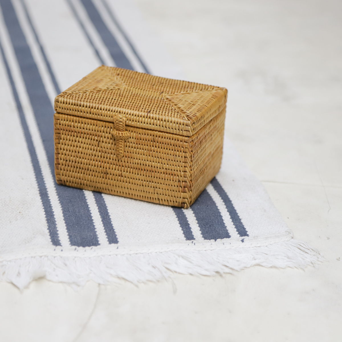 長方形蓋付き ハイサイズ (BOX361) Rosily(ロージリー) バリ島 アタ