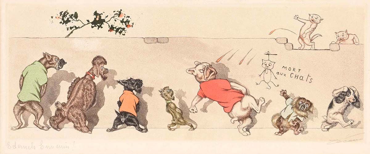 DIRTY DOGS OF PARIS SERIES by Boris O'Klein