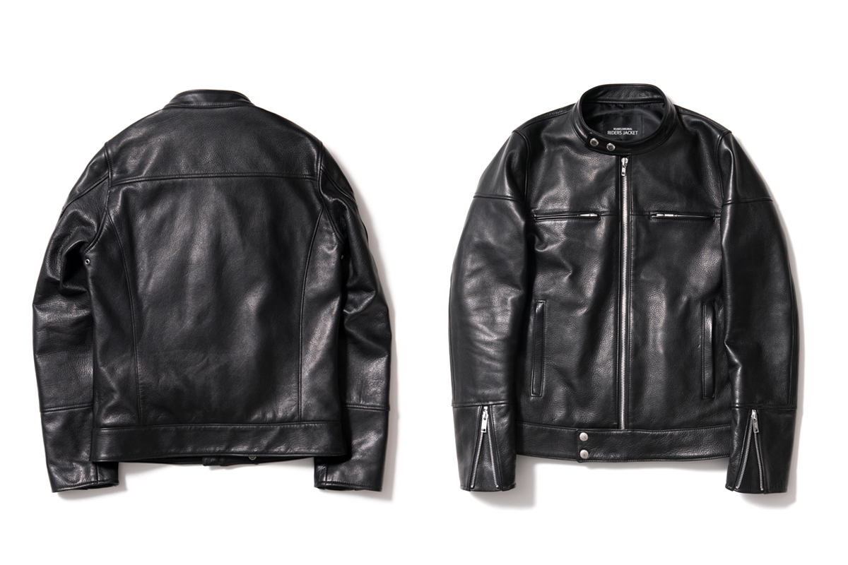 STAND COLLAR SINGLE RIDERS JACKET | ROARS RIDERS JACKET