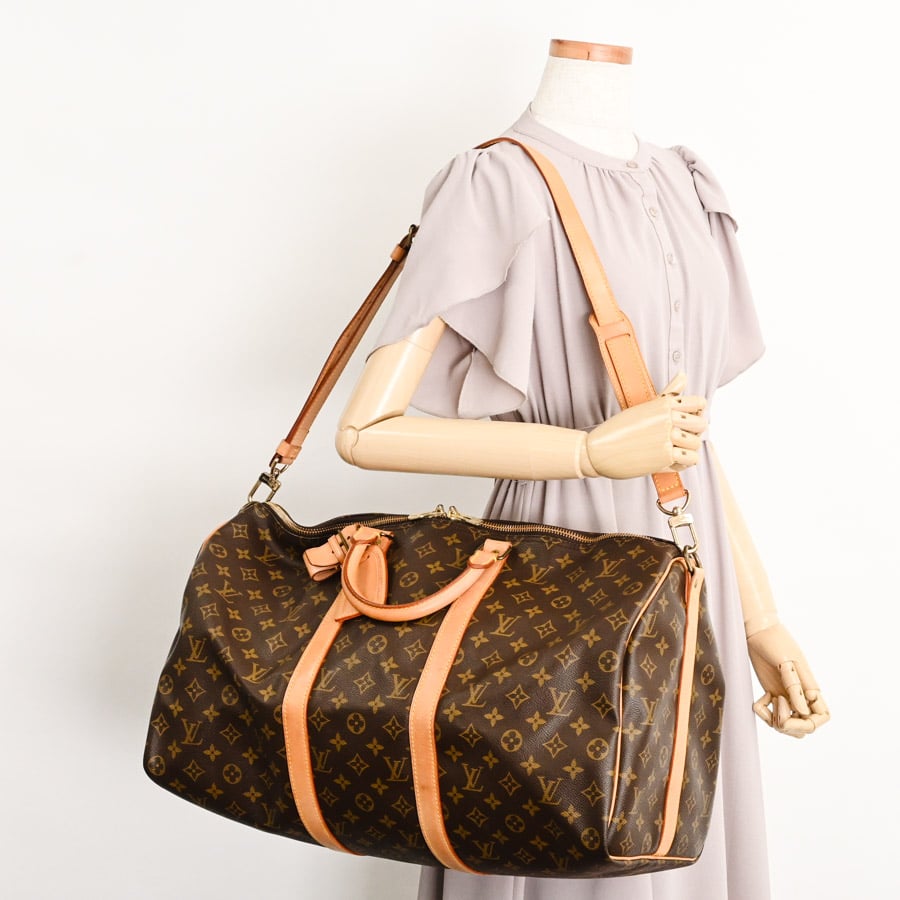 ヴィトン キーポルバンドリエール60 モノグラム 年末年始旅行に