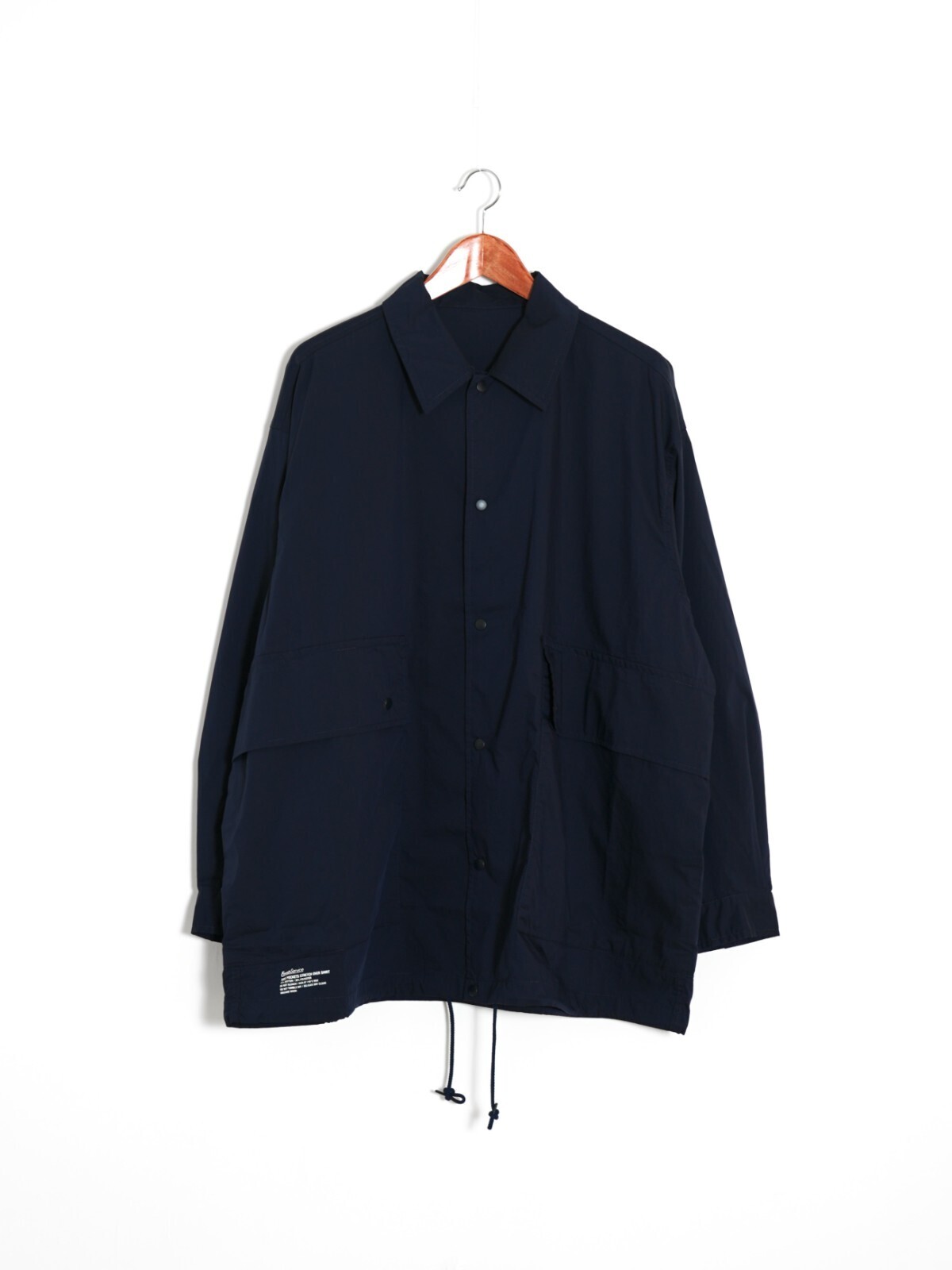 サイドポケット ストレッチオーバーシャツ - フレッシュサービス